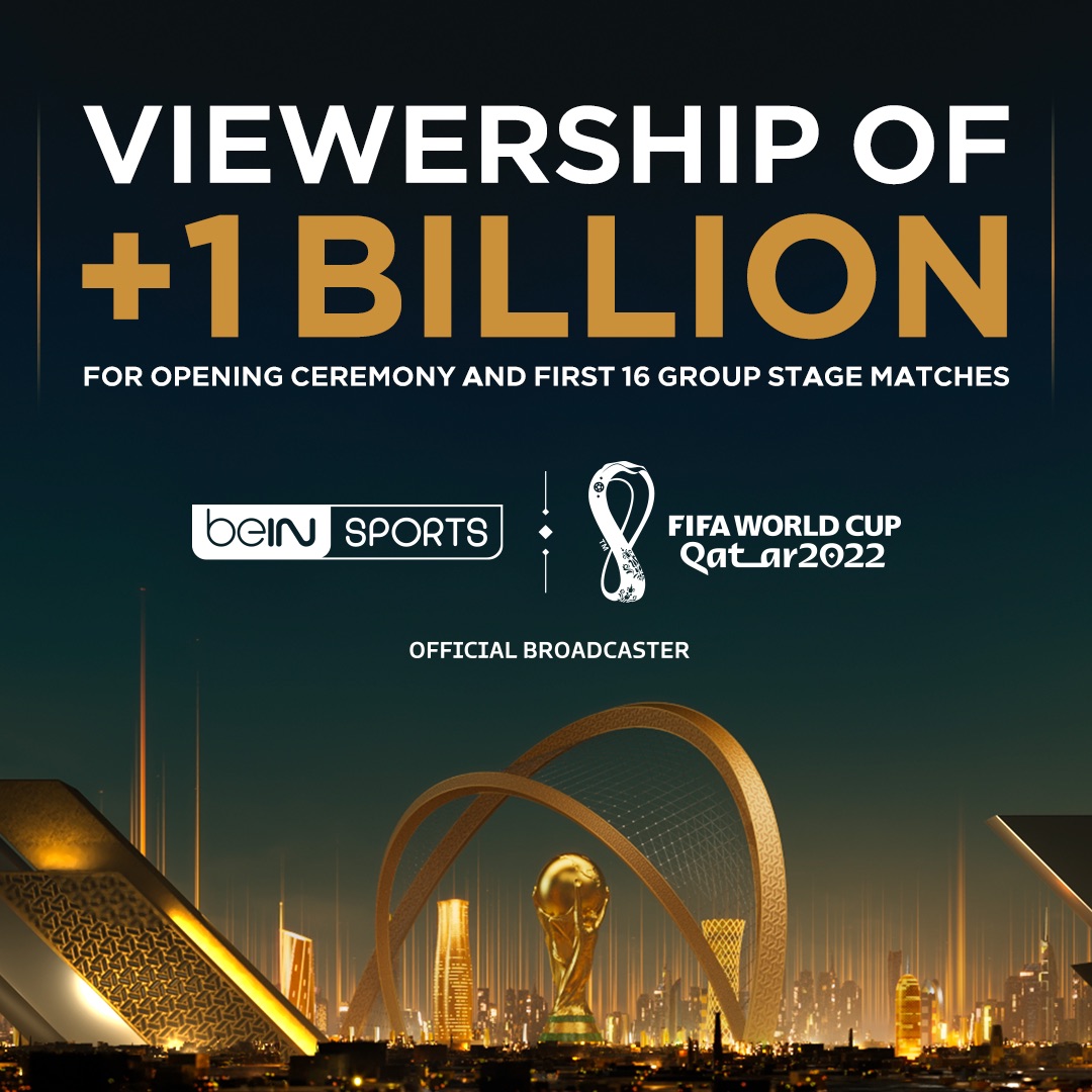 beIN SPORTS’ MENA Viewership Exceeds One Billion for Opening Ceremony